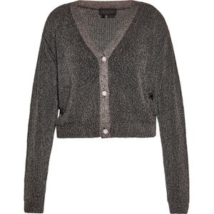 NAEMI Gebreid vest  zwart