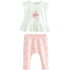 Next Set  lichtblauw / bruin / rosé / wit