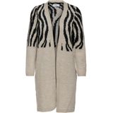 ONLY - ONLJADE - Gebreid Vest - Greige / Zwart
