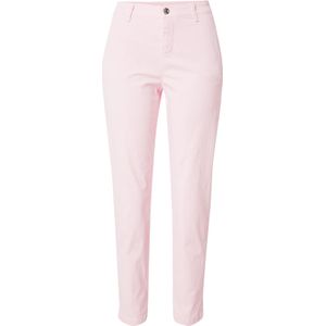 Chino Broek - Cotton Candy Pink - Met Applicaties - Steekzakken - 1-Knoopsmodel