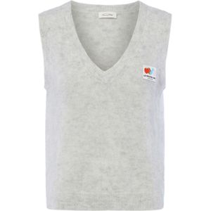AMERICAN VINTAGE - Nenybay - Gebreid Vest - Lichtgrijs