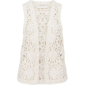 Cartoon Gebreid vest  beige