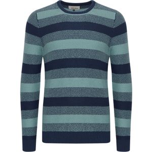 BLEND Trui  blauw / zwart