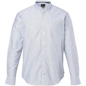 JP1880 Overhemd  lichtgrijs / wit