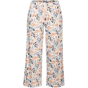 Pyjama - Blauw/Roze Gebloemd - All-over Print - Steekzakken