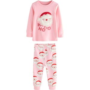 Next Nachtkledij  pink / cranberry / zwart / wit