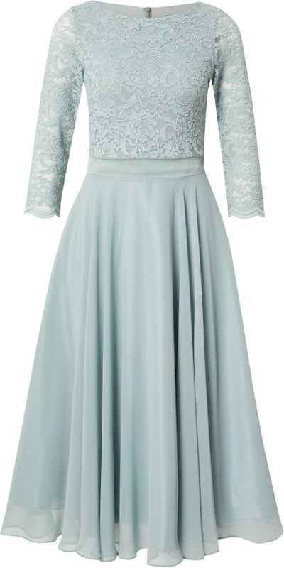 SWING - Avondjurk - Lichtgroen - 3/4 Lengte - Getailleerd