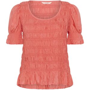 Cream Blouse 'Henva'  oudroze