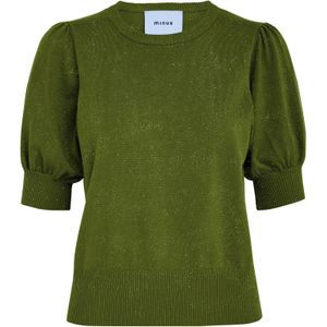 minus Top 'Liv'  olijfgroen