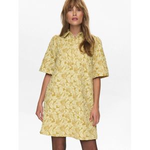 NÜMPH Jurk 'NUVIDA'  geel