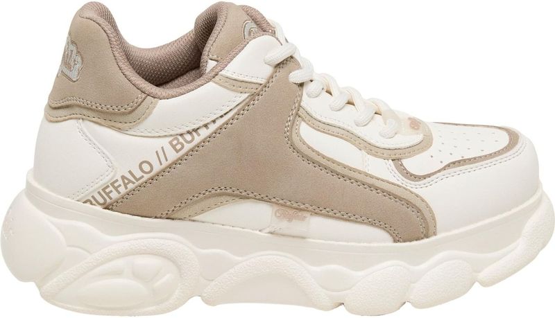 BUFFALO Sneakers laag 'Cld Echo'  lichtbruin / wit