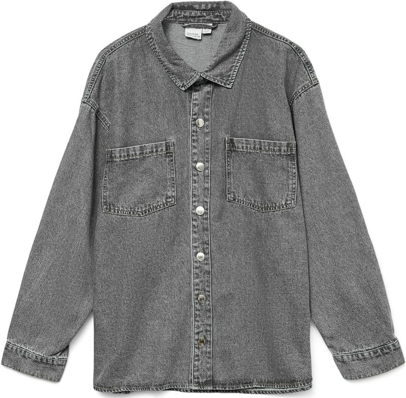 VERO MODA - Blouse 'JENNIE' - Grey Denim - Klassieke Blouse