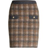 JOOP! - Kanda - Gebreide Rok - Wolmix - Knielengte