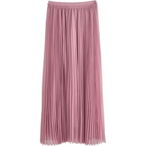 Next - Plooirok - Oudroze - Lang/maxi - Gerecycled Materiaal