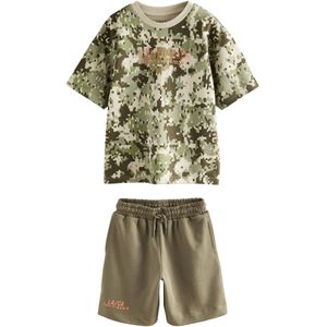 Next Set  kaki / olijfgroen / pastelgroen