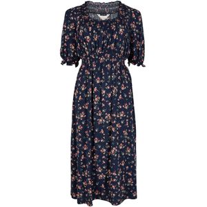 Apricot Jurk  navy / oranje / rood / wit