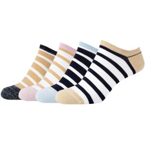 s.Oliver Enkelsokken  lichtblauw / curry / zwart / wit