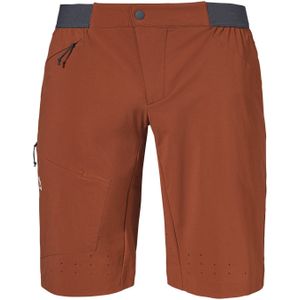 Korte Broek - Rood - Nylon/Elastaan - Regular Fit
