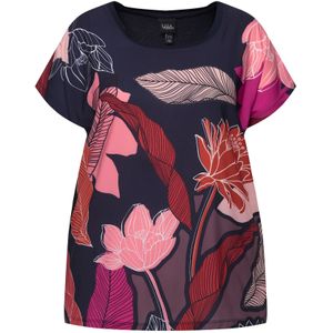 Ulla Popken Shirt  marine / gemengde kleuren