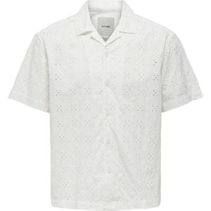 Onsaron - Overhemd - Katoen - Resort Kraag - Korte Mouwen - Loose Fit