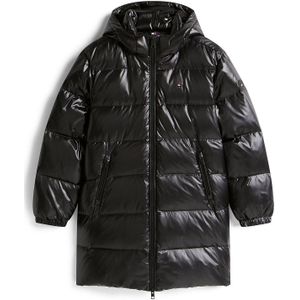 Tommy Hilfiger - Gewatteerde Jas - Zwart - Tussenjas