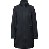 Street One Dames Jas met gebreide details in Blauw, in size: 34