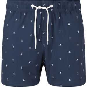 Cruz Zwemshorts 'Werner'  donkerblauw / wit