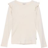 MINYMO - Shirt - Lichtbeige - Katoen - Lange Mouw - Normale Pasvorm