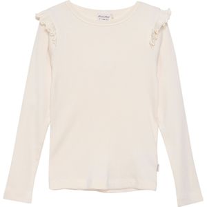 MINYMO - Shirt - Lichtbeige - Katoen - Lange Mouw - Normale Pasvorm