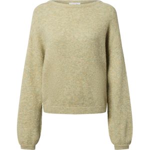 Gebreide pullover met ronde hals, model 'Pemine'