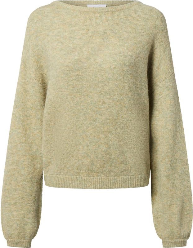 Gebreide pullover met ronde hals, model 'Pemine'