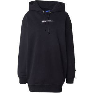 KARL LAGERFELD JEANS Sweatshirt  zwart / wit