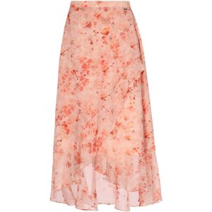 DreiMaster Vintage Rok  bruin / oranje / abrikoos