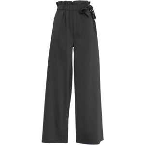 Influencer Broek 'Tie up'  zwart