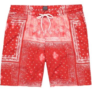 STHUGE Broek  rood gemêleerd