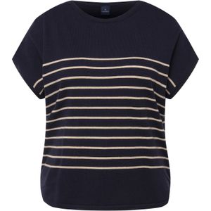 LAURASØN Trui  marine / lichtbruin
