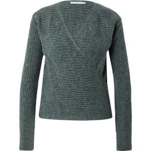 ABOUT YOU Trui 'Frederike'  groen gemêleerd