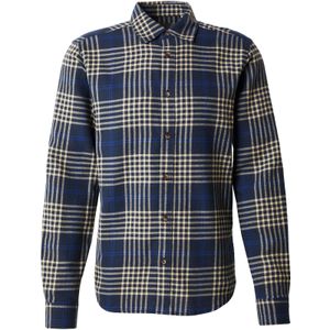 ONLY & SONS - Casual Overhemd - Blauw - Slim Fit - Lange Mouwen