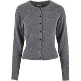 Noisy may - NMNola - Gebreid Vest - Grijs Gemêleerd