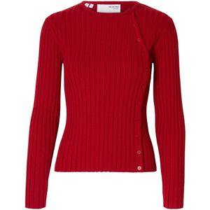 SELECTED Trui 'SLFHelen'  rood