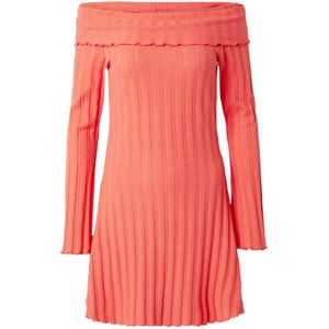 PIECES Gebreide jurk 'PCOLIVE'  pastelrood