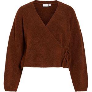 VILA Trui 'VILUNA'  roestbruin