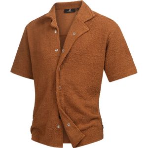 INDICODE JEANS Overhemd 'Raney'  bruin