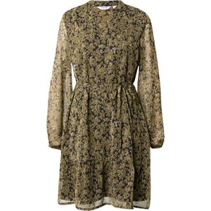 b.young Jurk 'HIMA'  bruin / olijfgroen / zwart