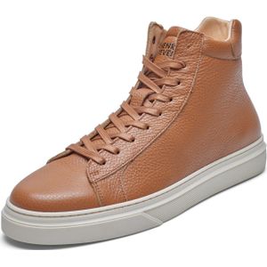 Henry Stevens Sneakers hoog 'Travis'  roestbruin