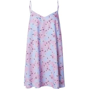 Monki Jurk  marine / lichtblauw / sering / wit