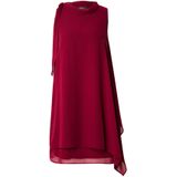 Vera Mont - Cocktailjurk - Bordeaux - Gelaagde Look - Mouwloos