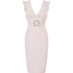 Kraimod - Kokerjurk - Nude - 3/4 Lengte - Aansluitende Pasvorm