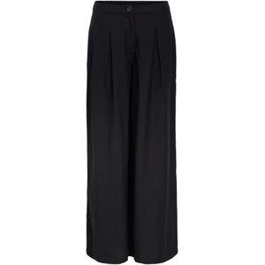 OBJECT Bandplooibroek 'YUI'  zwart