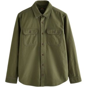 Next Overhemd  olijfgroen